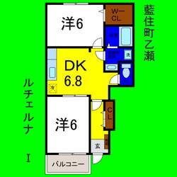 ルチェルナⅠの物件間取画像